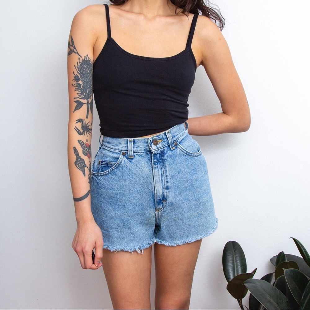 Vintage High Waisted Lee Shorts